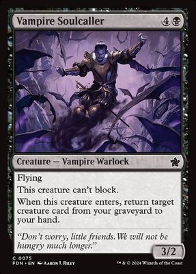 Vampire Soulcaller Vampire Soulcaller