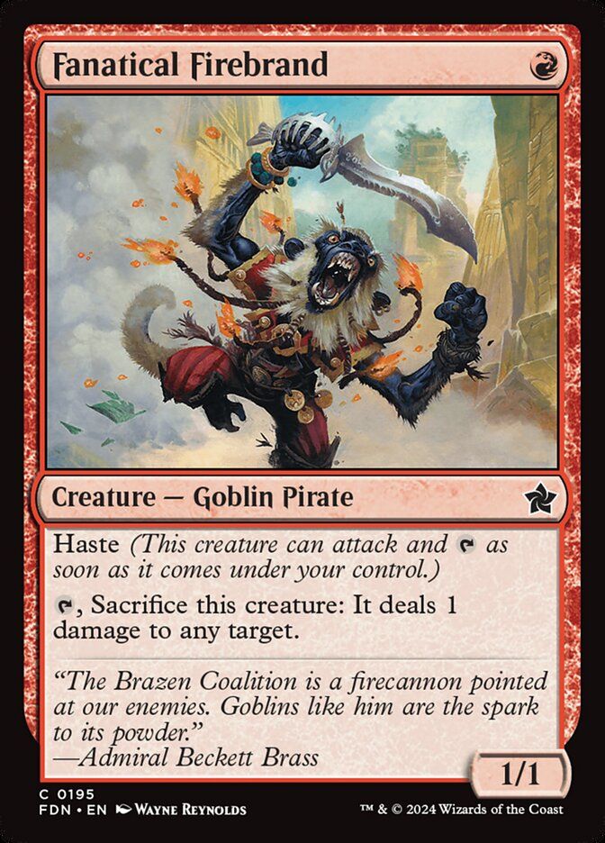 Fanatical Firebrand Fanatical Firebrand