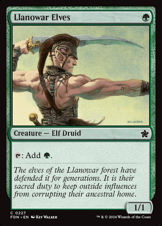 Llanowar Elves Llanowar Elves