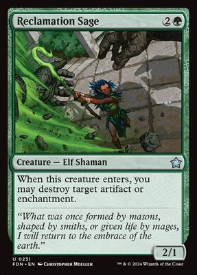 Reclamation Sage Reclamation Sage