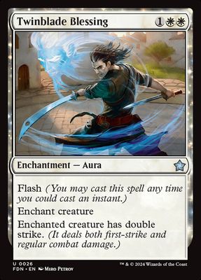 Twinblade Blessing Twinblade Blessing