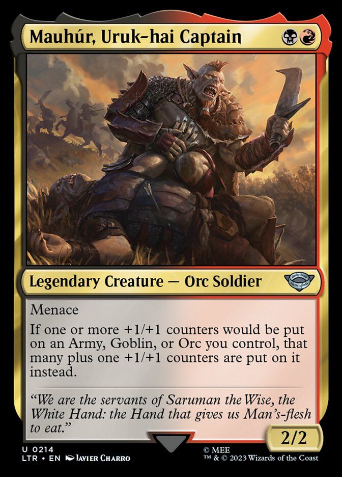 Mauh�r, Uruk-hai Captain Mauh�r, Uruk-hai Captain