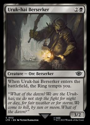 Uruk-hai Berserker Uruk-hai Berserker