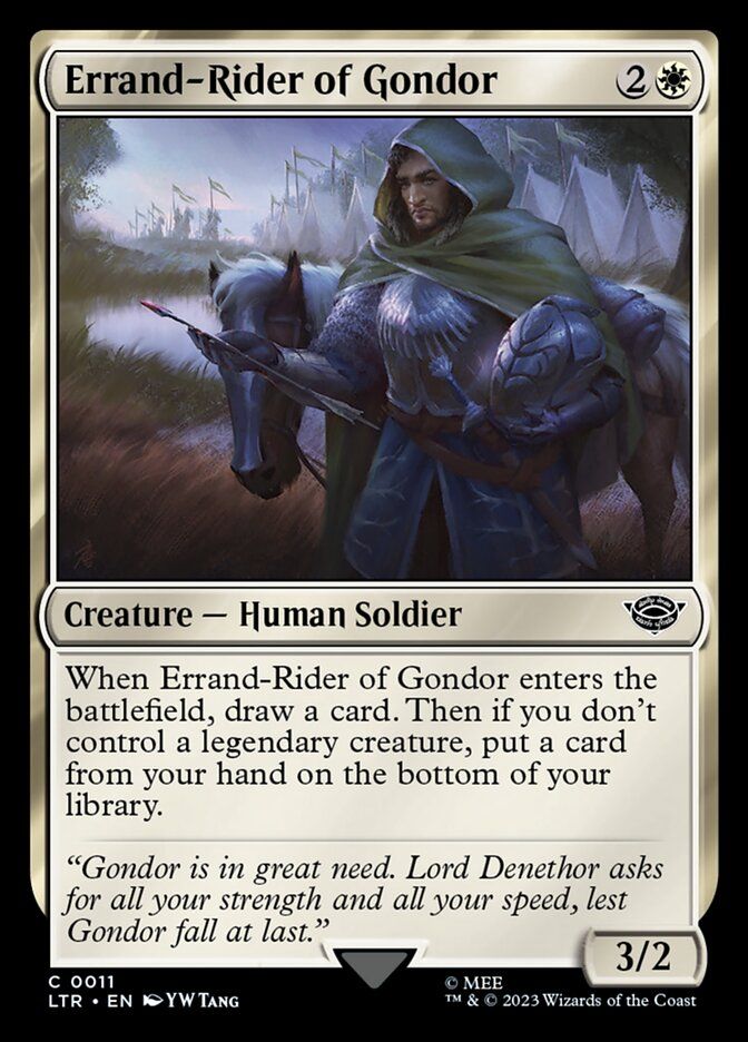 Errand-Rider of Gondor Errand-Rider of Gondor