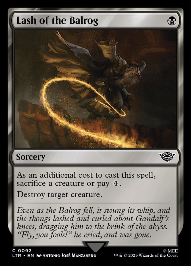 Lash of the Balrog Lash of the Balrog