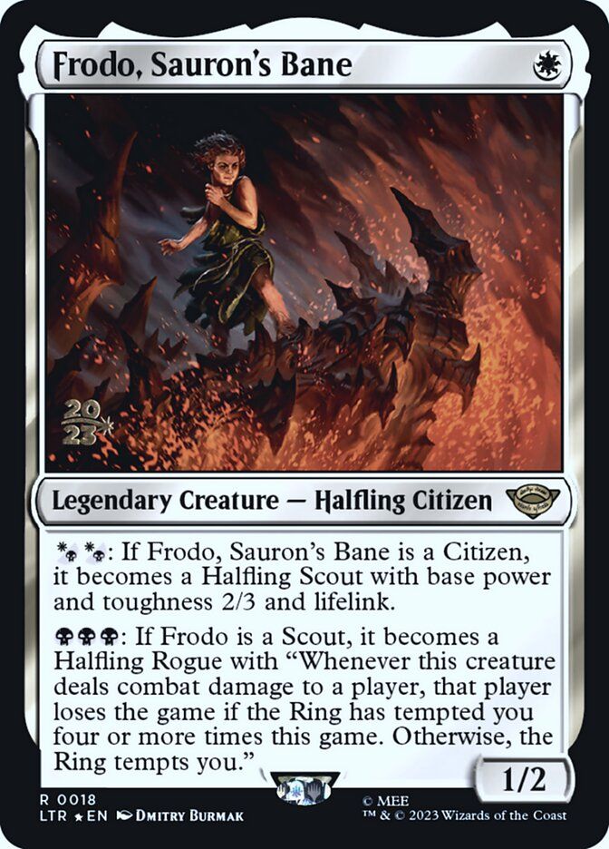 Frodo, Sauron's Bane Frodo, Sauron's Bane