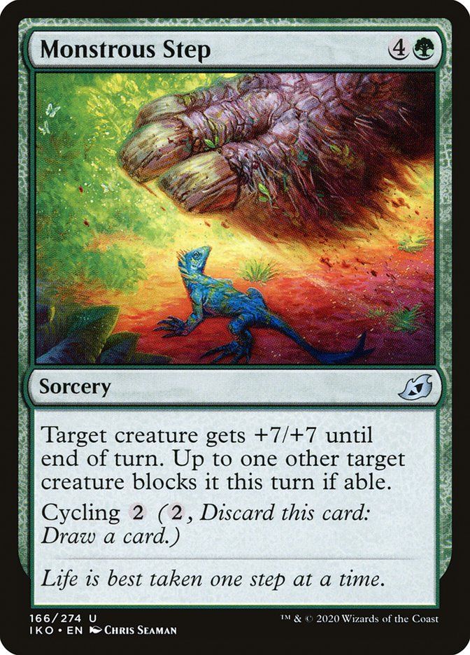 Monstrous Step Monstrous Step