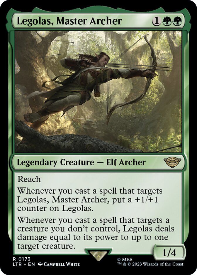 Legolas, Master Archer Legolas, Master Archer