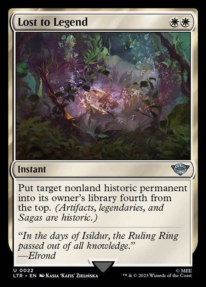 Lost to Legend Lost to Legend