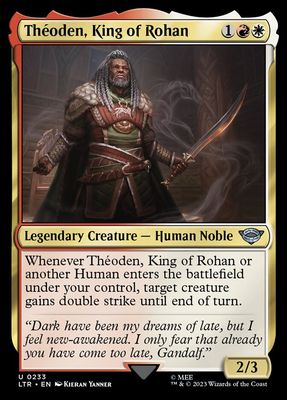 Th�oden, King of Rohan Th�oden, King of Rohan