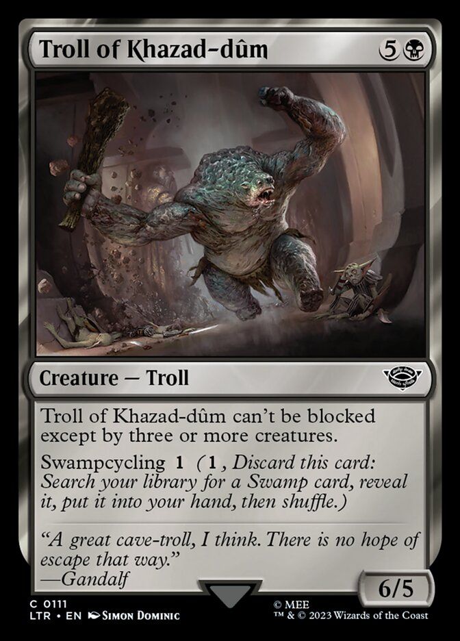 Troll of Khazad-d�m Troll of Khazad-d�m