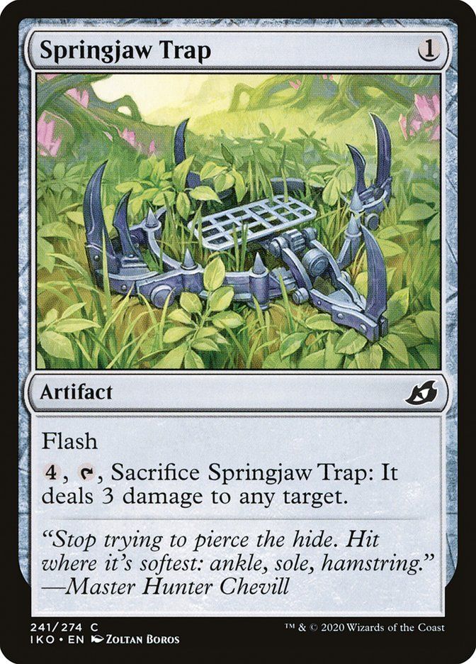Springjaw Trap Springjaw Trap