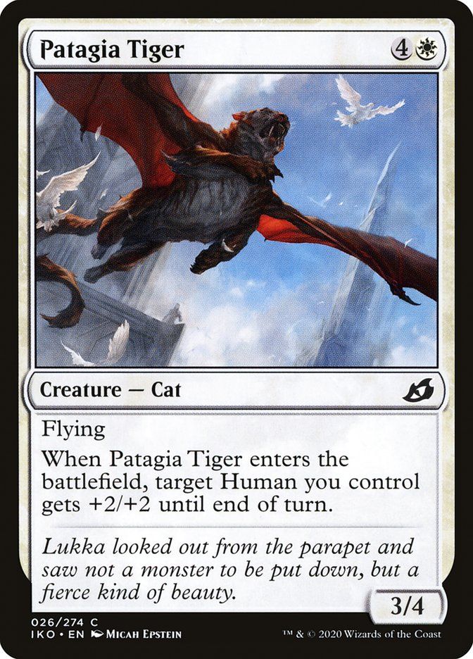 Patagia Tiger Patagia Tiger