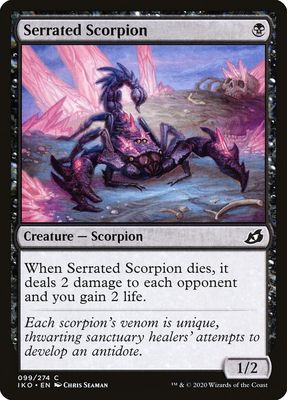 Serrated Scorpion Serrated Scorpion