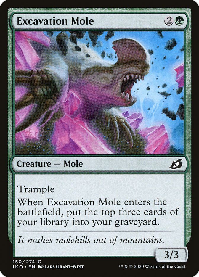 Excavation Mole Excavation Mole