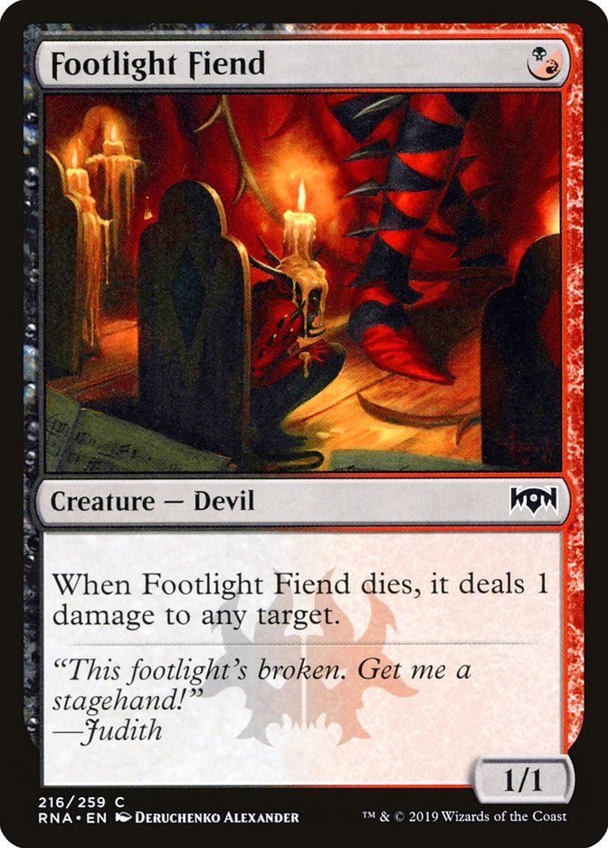 Footlight Fiend Footlight Fiend