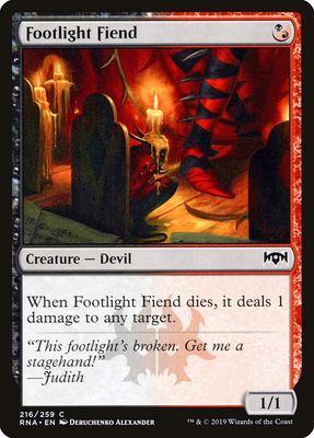 Footlight Fiend Footlight Fiend