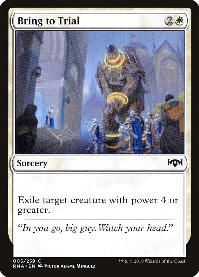 Bring to Trial Bring to Trial