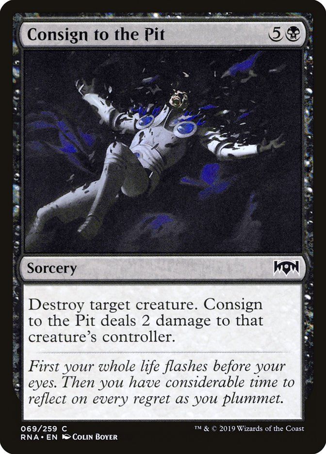 Consign to the Pit Consign to the Pit