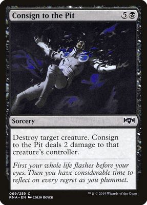 Consign to the Pit Consign to the Pit