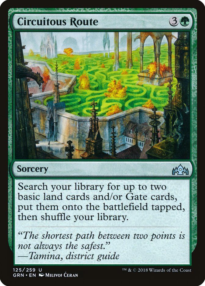 Circuitous Route Circuitous Route