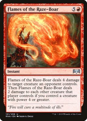 Flames of the Raze-Boar Flames of the Raze-Boar