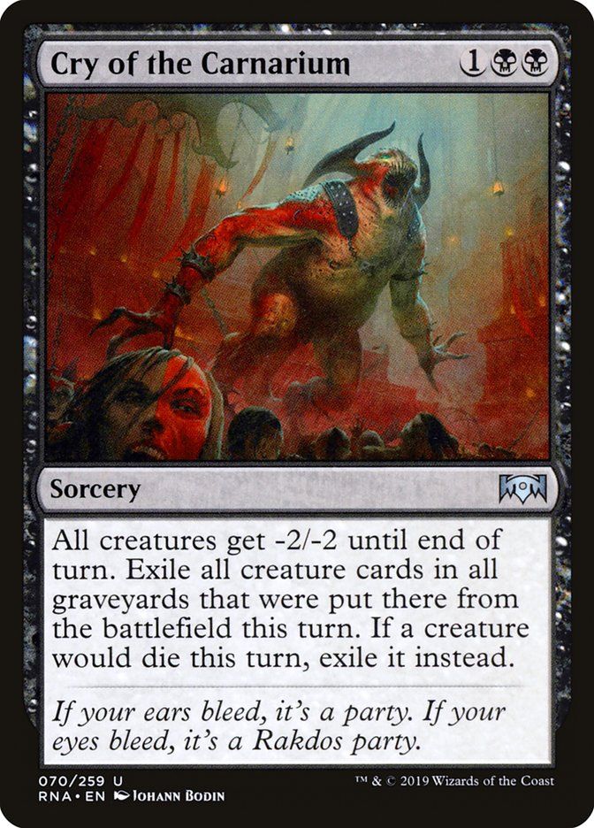 Cry of the Carnarium Cry of the Carnarium