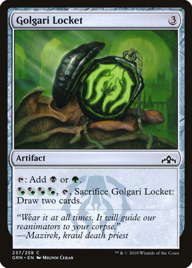 Golgari Locket Golgari Locket