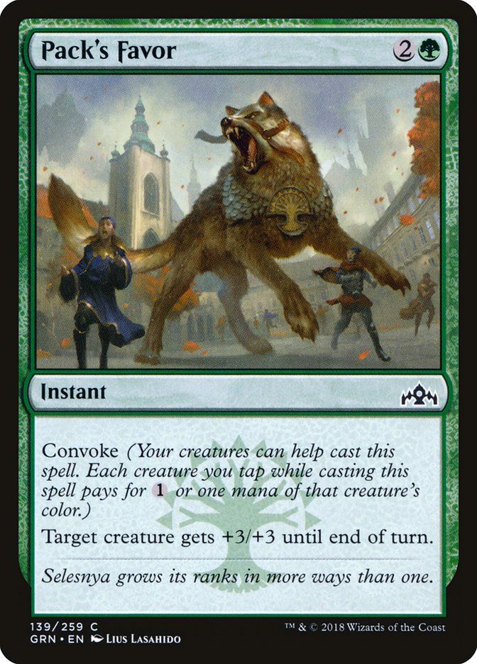 Pack's Favor Pack's Favor