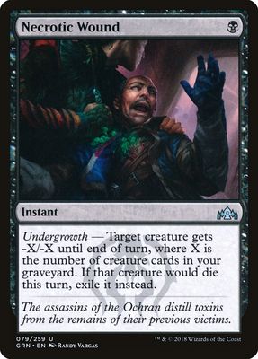 Necrotic Wound Necrotic Wound