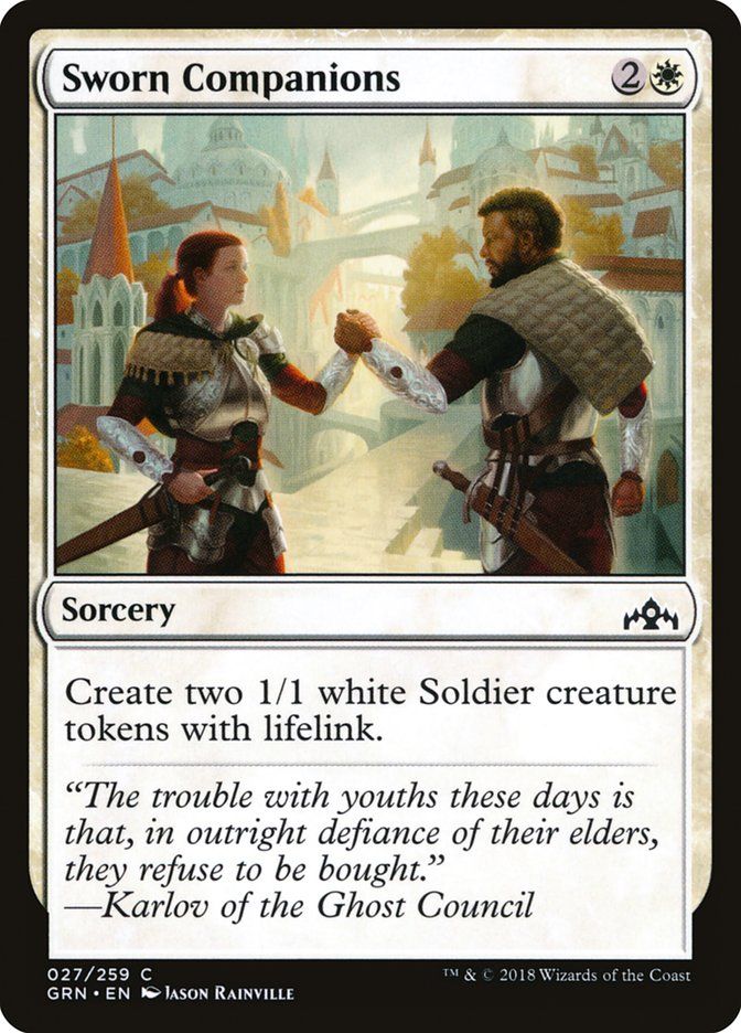 Sworn Companions Sworn Companions