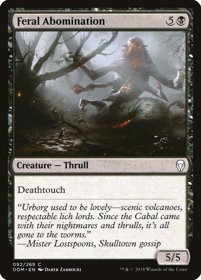 Feral Abomination Feral Abomination