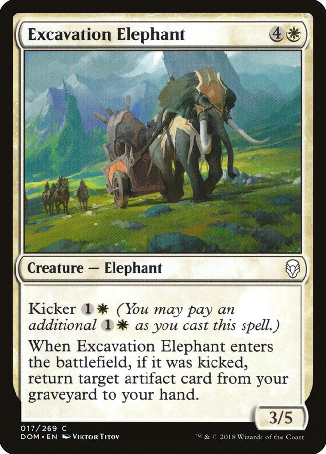 Excavation Elephant Excavation Elephant