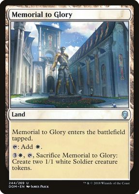 Memorial to Glory Memorial to Glory