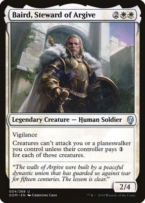 Baird, Steward of Argive Baird, Steward of Argive
