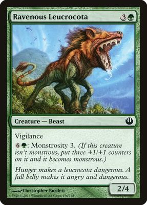 Ravenous Leucrocota Ravenous Leucrocota