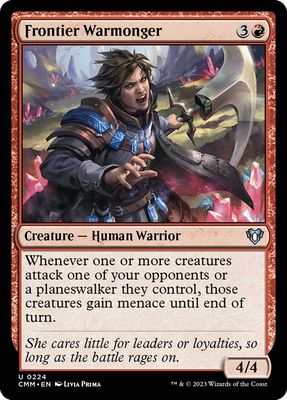 Frontier Warmonger Frontier Warmonger
