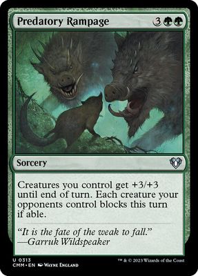 Predatory Rampage Predatory Rampage