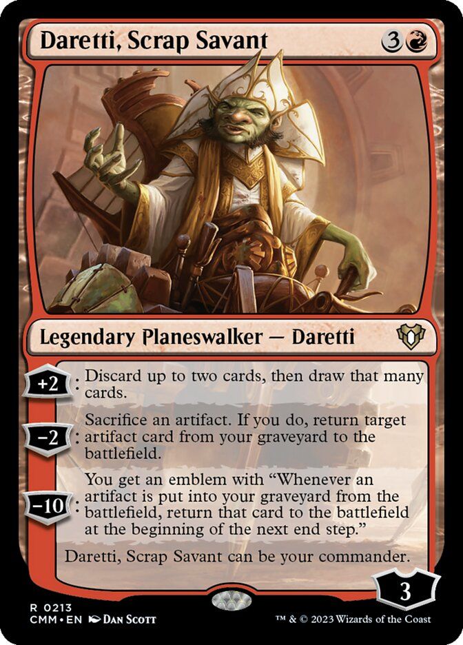 Daretti, Scrap Savant Daretti, Scrap Savant