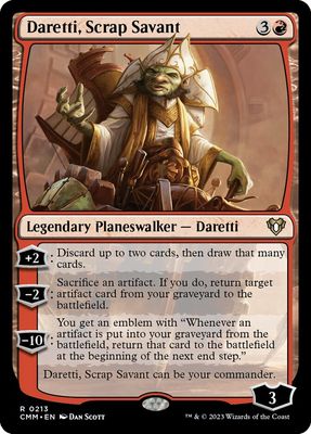 Daretti, Scrap Savant Daretti, Scrap Savant