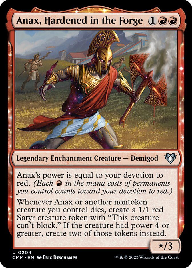 Anax, Hardened in the Forge Anax, Hardened in the Forge