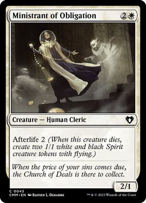 Ministrant of Obligation Ministrant of Obligation