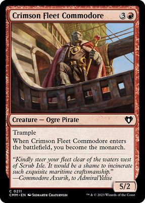 Crimson Fleet Commodore Crimson Fleet Commodore