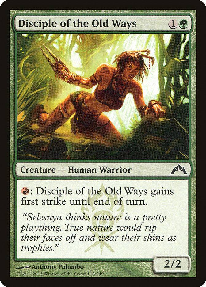 Disciple of the Old Ways Disciple of the Old Ways