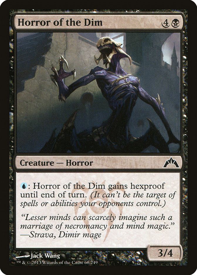 Horror of the Dim Horror of the Dim