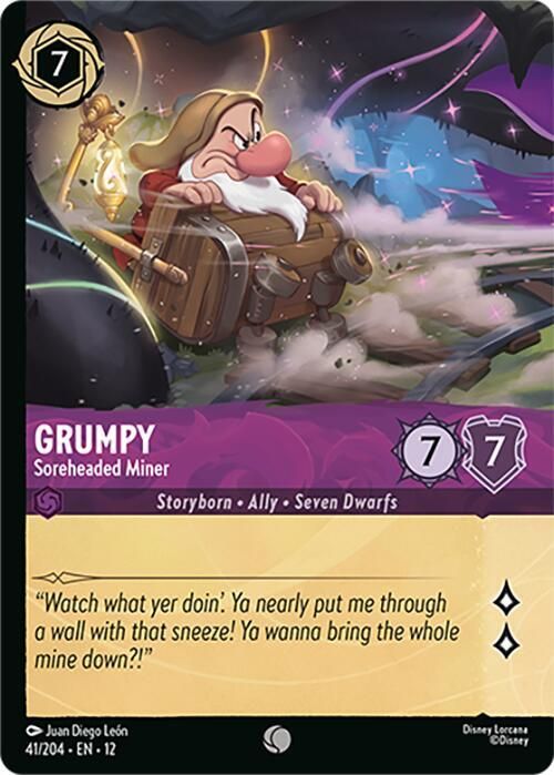 Grumpy - Soreheaded Miner (Foil) Grumpy - Soreheaded Miner (Foil)
