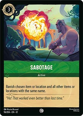 Sabotage Sabotage