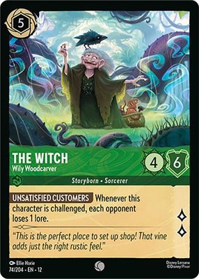 The Witch - Wily Woodcarver The Witch - Wily Woodcarver