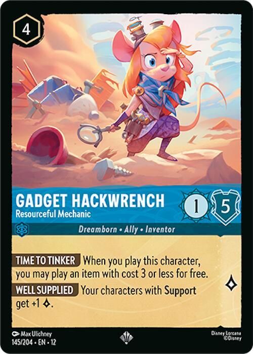 Gadget Hackwrench - Resourceful Mechanic Gadget Hackwrench - Resourceful Mechanic