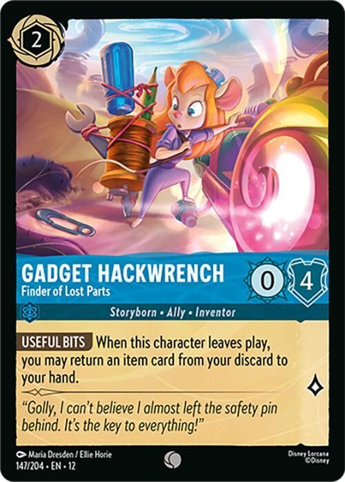 Gadget Hackwrench - Finder of Lost Parts Gadget Hackwrench - Finder of Lost Parts
